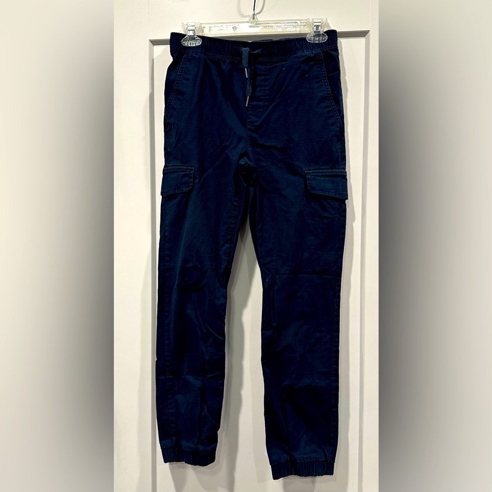 OLD NAVY Kids/Boys Navy Blue Cargo Pants